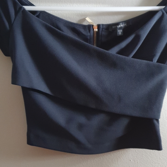 Dynamite Navy Croptop XS - Picture 2 of 4